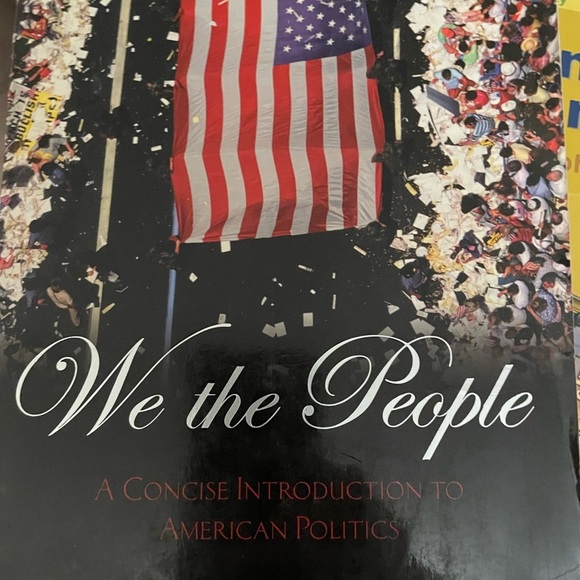 We The People with PowerWeb : A Concise Introduction to American Politics book - Picture 1 of 1